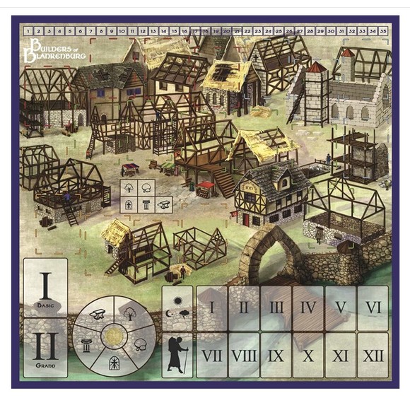 Builders of Blankenburg Boardgame Cobblestone Games Strategy New Sealed - Picture 8 of 8